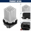 X Autohaux 2048707710 204-870-77-10 Hvac Blower Motor Resistor Replaces For Mercedes-benz C-class E-class