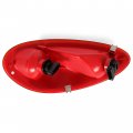 Hecasa Left Tail Light Compatible With 2006-2010 Chrysler Pt Cruiser Replacement For 5116223ab Driver Side W Bulb Halogen