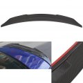 Aintier 1pc Carbon Fiber Spoiler Wing Compatible For 2019-2021 Bmw G20 3-series Sedan Glossy Black Rear Trunk Tail
