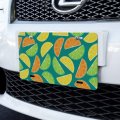 Graphics More Citrus Lemon Lime Orange Slices Pattern Novelty Metal Vanity Tag License Plate