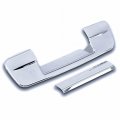 Uframe Cobra-tek Chrome Door Handle Cover 4d With Passenger Keyhole Tailgate No Mirror Turn Signal Combo Kit Compatible With