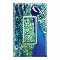 Graphics Wallplates Beautiful Peacock Peafowl Single Rocker Gfci Wall Plate Cover 