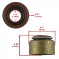 Caltric Exhaust Valve Kit For Yamaha 3y1-12121-01-00 1uy-12113-01-00 1uy-12114-01-00