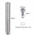 Uxcell 1 2 Dia X 4 12x100mm Standoff Screws Wall Mount Sign Holders Acrylic Glass Nails 10pcs