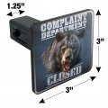 Complaint Department Closed Bear Tow Trailer Hitch Cover Plug Insert