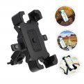Vaguelly 1pc Phone Stand Mobile Holder Bike Mount Units Stroller Cell Holders Riding Premium Abs Scooter