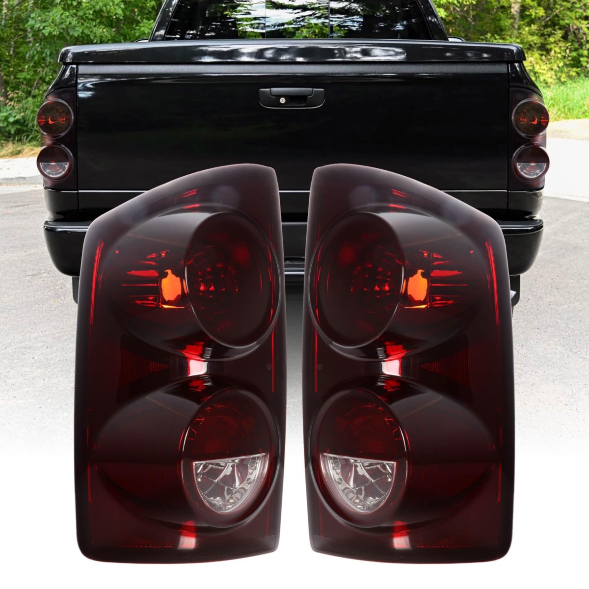 Usr 07-09 Ram Pickup Tail Light A Pair Of Lamps Left Right For 2007-2008 Dodge Pick Up 1500 Truck Pick-up 2500 And 3500 All