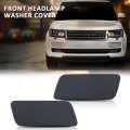 Front Headlight Washer Cover Powerwash Cap For Range Rover 2013-2017 2pcs