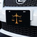 Graphics More Scales Of Justice Legal Lawyer Novelty Metal Vanity Tag License Plate