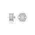 Tyc 700243 Replacement Blower Assembly 