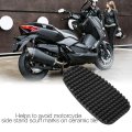 Kickstand Pad Black Universal Motorcycle Side Stand Support Plate For Soft Ground Outdoor Parking