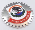 Tamaulipas Mexico Grille Badge For Car Truck Grill Mount Mexican Flag