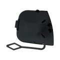 Front Passenger Side Tow Hook Cover For Mini Cooper 2022 2023 2024 Base And S Models Plastic Paint To Match Black Replacement