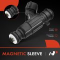 A-premium Fuel Injectors Compatible With Audi Allroad Quattro 2003 2004 2005 V8 4 2l Set Of 8 Replace 0280156105 079133551a