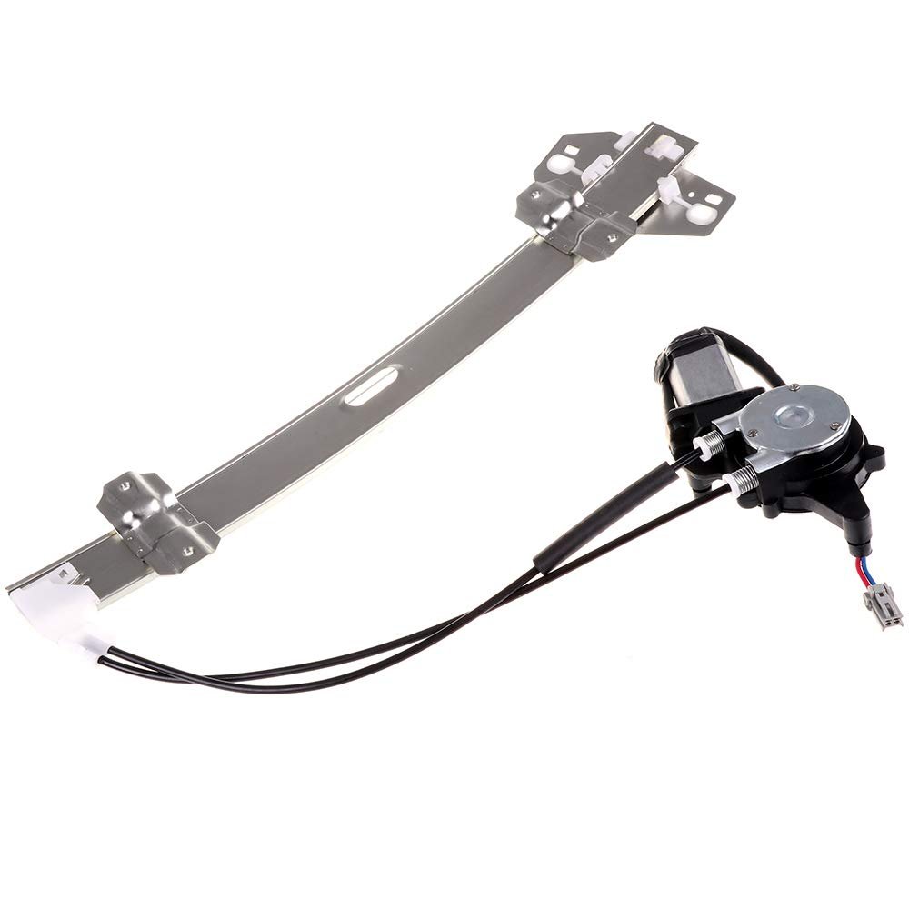 Front Right Power Window Regulator With Motor For 1994 1997 Honda Accord And Acura Cl 2 Pins Male Plug Reference 741 714