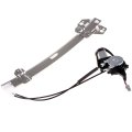 Front Right Power Window Regulator With Motor For 1994 1997 Honda Accord And Acura Cl 2 Pins Male Plug Reference 741 714