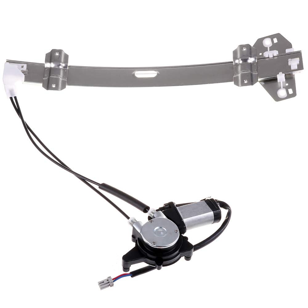 Front Right Power Window Regulator With Motor For 1994 1997 Honda Accord And Acura Cl 2 Pins Male Plug Reference 741 714