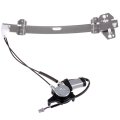 Front Right Power Window Regulator With Motor For 1994 1997 Honda Accord And Acura Cl 2 Pins Male Plug Reference 741 714 