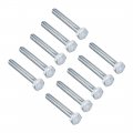 Uxcell Hex Head Screw Bolts Carbon Steel 1 4 -20x2 Fastener Grade 5 Unc 10pcs