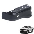 Driver Side Rear Step Bumper End Cap Replacement For Ranger Pickup 4 Door 2019 2020 2021 2022 2023 Black Steel Cover 