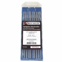 Tungsten Electrode 3 32 In Diameter 7 Length Lanthanated Solid Form Non Radioactive Substitute For 2 Thoriated Model 3327gl2