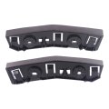 Front Upper Bumper Cover Support Pair For Jeep Cherokee 2014 To 2018 Driver And Passenger Side Plastic Ch1032102 Ch1033102 