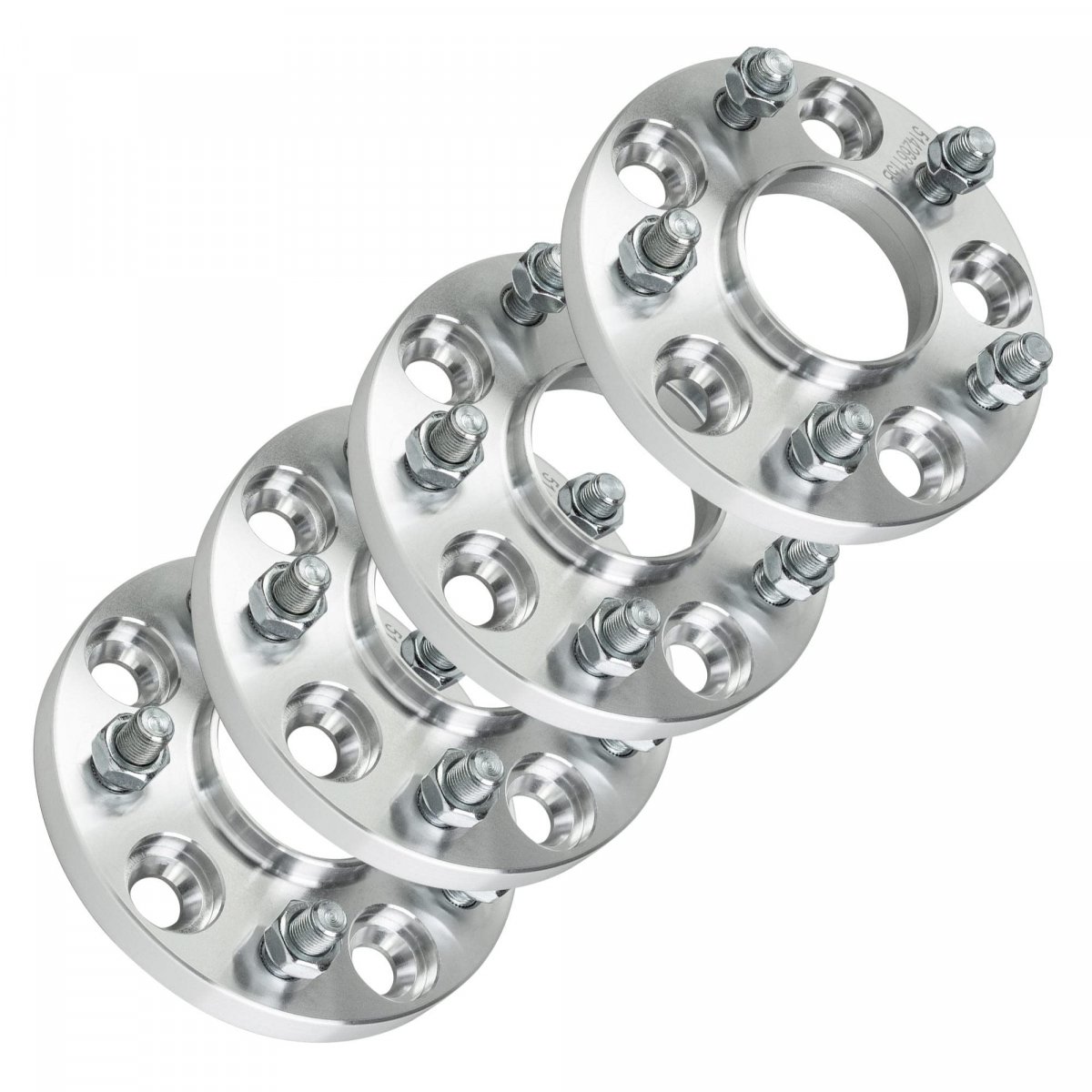 4-piece 15mm Hub Centric Wheel Adapters 5x114 3 To 5x100 Bolt Pattern Conversion 12x1 25 Studs 56 1mm Bore Compatible For