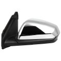 Left Side View Mirror Fit For 2018-2022 Chevrolet Equinox W Turn Signal Blind Spot Detection Chrome 8pins Gm1320595 