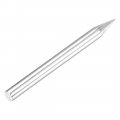 Uxcell 6 3mm X 79mm Lead-free Soldering Iron Tip Replacement Solder Conical Welding Equipment For Silver 80w 3pcs