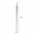 Uxcell 6 3mm X 79mm Lead-free Soldering Iron Tip Replacement Solder Conical Welding Equipment For Silver 80w 3pcs