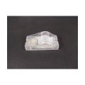Fortpro Amber Rectangular Marker Led Light With 18 Leds And Clear Lens F235205 