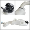 Ho1288181 Factory Style Car Windshield Washer Reservoir Tank Cap Filler Tube Fluid Pump Compatible With Honda Cr-v 07-11 White