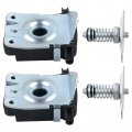Set Of 4 Pcs Left Right Upper Lower Catch Latch Hood Lock Replacement For B-m-w E46 E52 E53 323i 325i 328i 330i 525i 528i 530i 
