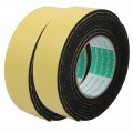 Uxcell 2pcs 9 8ft Long 40mm X 4mm Single Side Sealed Shockproof Eva Sponge Tape Yellow