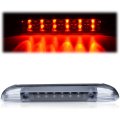 Led 3rd Rear Brake Light Cargo Lamp For Nissan Frontier Pickup 2001-2004 Tail Black Housing Clear Lens 