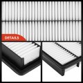 A-premium 2-pc Engine Cabin Air Filter With Activated Carbon Compatible Mazda Mpv 2000-2001 2 5l 2002-2003 3 0l Replace A7953