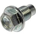Engine Oil Drain Plug For Mitsubishi Mirage 2023 2024 Steel Silver Grade 3 Bolt With Gasket Fits 09247 12101 And 11128 01m00 