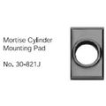 C R Laurence 30821j313 Crl Dark Bronze Jackson No 86 Mortise Cylinder Mounting Pad 