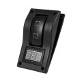 12v Dc Marine Voltmeter Led Dual Battery Test Panel Rocker Switch On-off Toggle