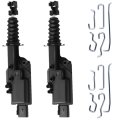 Door Lock Actuator Front And Rear For Ford Expedition 1997 2002 F 150 2001 2003 Lincoln Navigator 1998 Blackwood 2 Pcs 