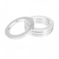 X Autohaux 4pcs Od 108mm To Id 77 8mm Aluminium Alloy Car Hub Centric Rings Wheel Bore Center Spacer