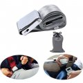 Adjustable Airplane Seat Belt Extender Universal 7 To 39 In Length For Most Us Airlines Except Southwest Gray