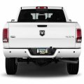 Ipick Image For Ram Black Real 3k Carbon Fiber Finish Abs Plastic License Plate Frame