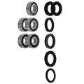 Niche Wheel Bearing Seal Kit For Triumph Tiger 955i 6204-2rs 6205-2rs 6303-2rs