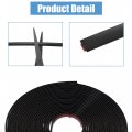 X Autohaux 25ft 1 2 12mm Car Trim Strip Decoration Pvc Seal For Body Door Side Protector Black Audid For Chevrolet