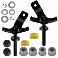 Caltric Steering Spindles Bushing Kit Compatible With John Deere L108 18 5hp Brig Strat 42 2005 05