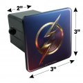The Flash Movie Logo Tow Trailer Hitch Cover Plug Insert 2