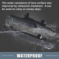 A Absopro Car Led Front Rear Side Marker 6000k Turn Signal Light 68195796ab For Dodge Challenger 2018-2023 Wide Body Plastic
