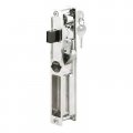 Crl Sliding Glass Patio Door Handle Set For Crossly Doors 6-1 2 Screw Holes Keyed Flush Mount Chrome 