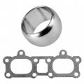 Caltric Muffler Head Pipe Manifold Gasket Compatible With Polaris Ranger Xp 900 2016-2019